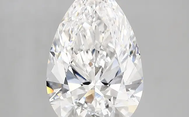 4.01ct D VVS2 Pear (IGI)