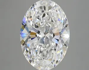 4.01ct D VVS2 Oval (IGI)
