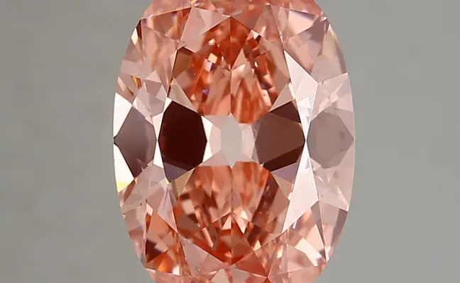 4.00ct FANCY VIVID  PINK VS1 Oval Old Miner (IGI)