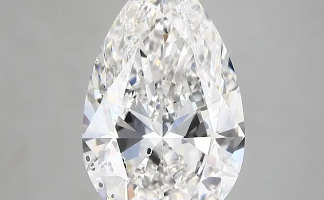 3.99ct F SI2 Pear (IGI)