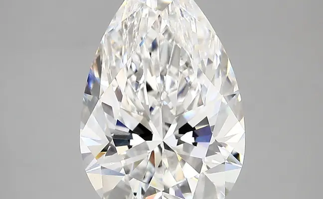 3.96ct E VS1 Pear (IGI)