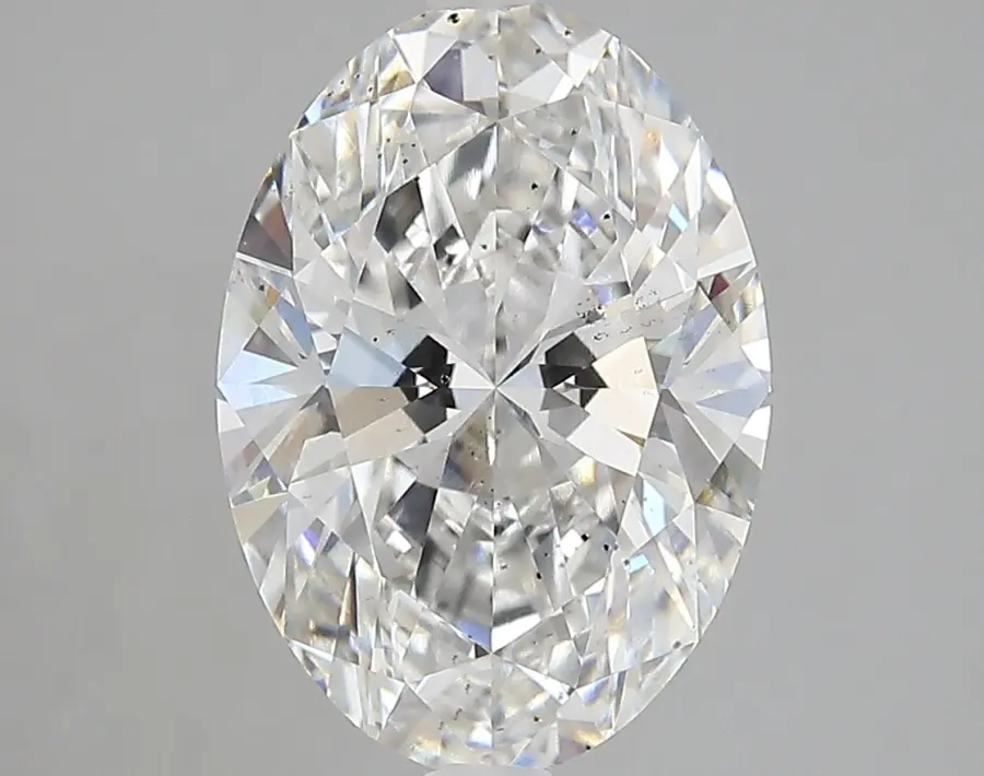 3.93ct F SI1 Oval (IGI)