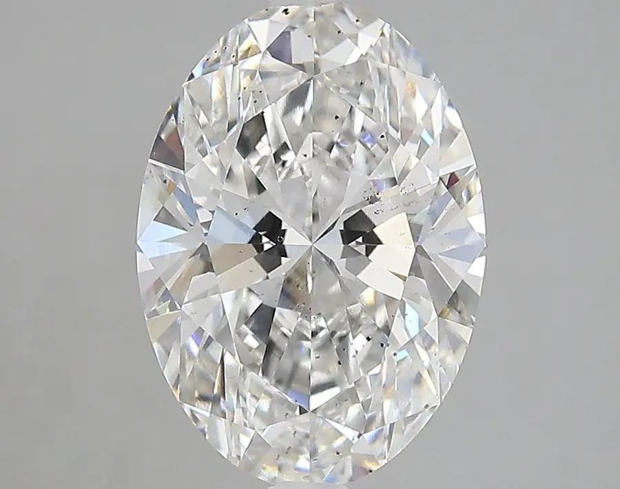 3.93ct F SI1 Oval (IGI)