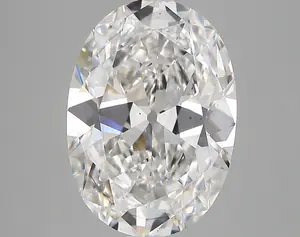 3.93ct E VS2 Oval Old Miner (IGI)