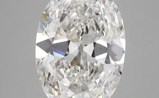 3.93ct E VS2 Oval Old Miner (IGI)