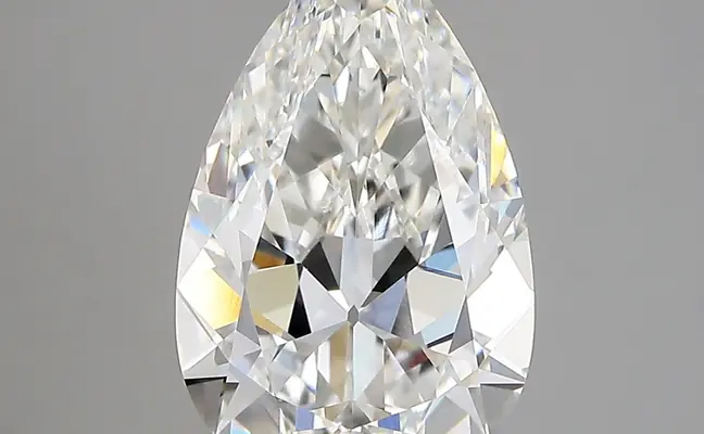 3.92ct F VVS1 Pear (IGI)