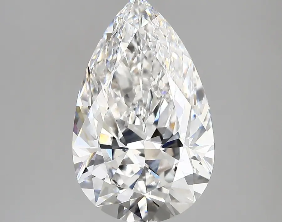 3.92ct D VVS2 Pear (IGI)