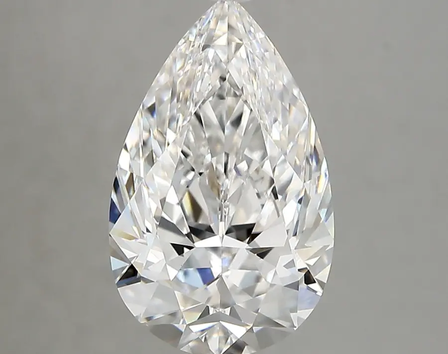 3.91ct D VVS2 Pear (IGI)