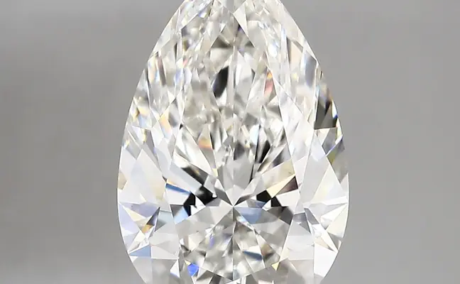3.91ct F VVS2 Pear (IGI)
