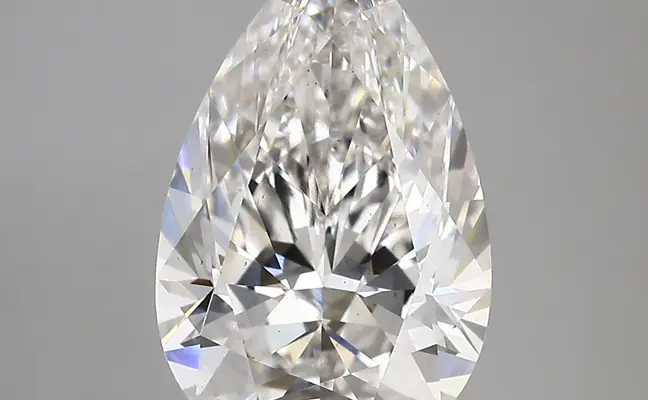 3.89ct F VS1 Pear (IGI)