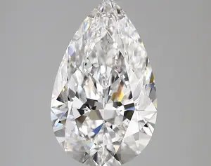 3.89ct D VS1 Pear (IGI)