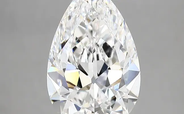 3.88ct D VS1 Pear (IGI)
