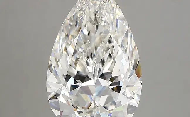 3.86ct F VVS2 Pear (IGI)