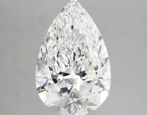 3.86ct E VVS2 Pear (IGI)