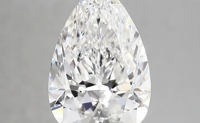 3.86ct E VVS2 Pear (IGI)