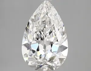 3.84ct E VVS2 Pear (IGI)