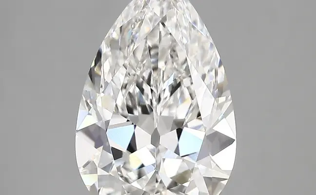 3.84ct E VVS2 Pear (IGI)