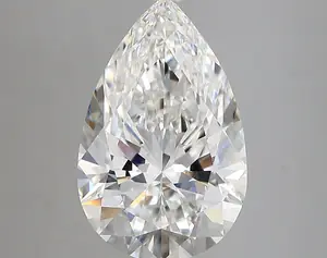 3.83ct F VVS2 Pear (IGI)