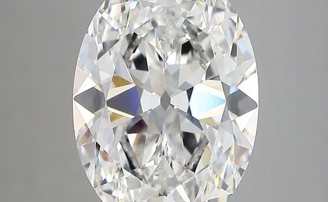 3.81ct E VS1 Oval Old Miner (IGI)