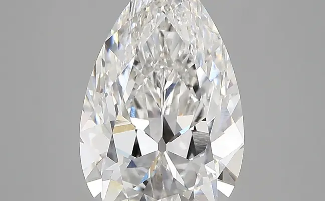3.80ct E VVS2 Pear (IGI)