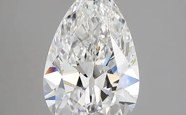 3.77ct E VVS1 Pear (IGI)