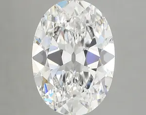 3.77ct E VVS2 Oval Old Miner (IGI)