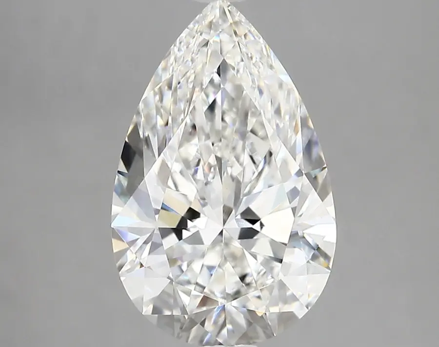 3.76ct F VVS2 Pear (IGI)