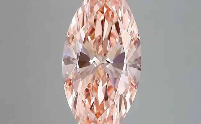 3.75ct FANCY VIVID  PINK VVS2 Marquise (IGI)