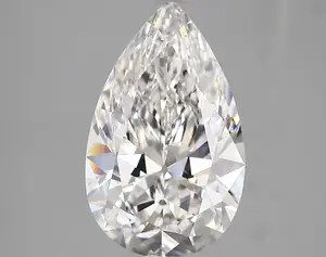 3.74ct F VS1 Pear (IGI)