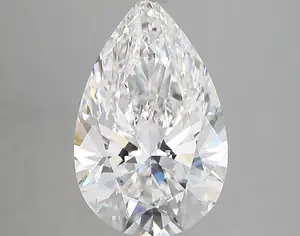 3.73ct E VS1 Pear (IGI)