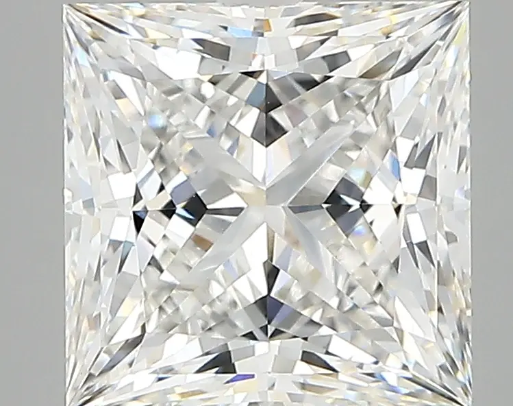 3.73ct F VVS2 Princess (IGI)