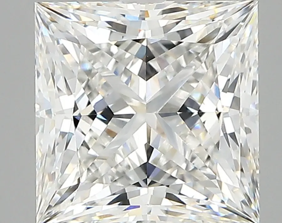 3.73ct F VVS2 Princess (IGI)