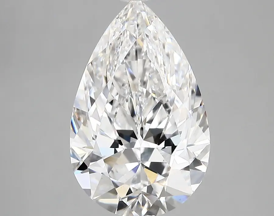 3.73ct D VS1 Pear (IGI)