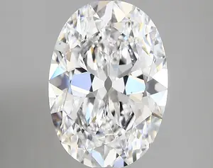 3.73ct D VS1 Oval Old Miner (IGI)