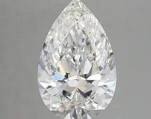3.73ct F VS1 Pear (IGI)