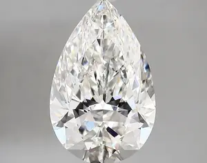 3.73ct F VVS2 Pear (IGI)
