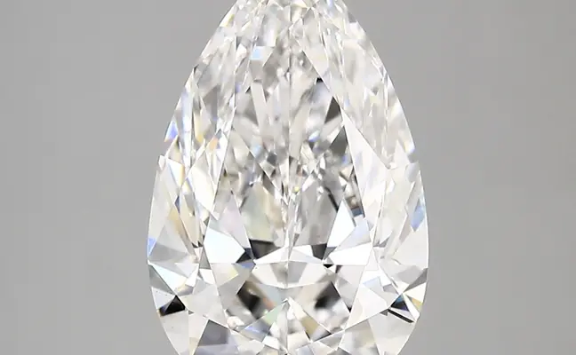 3.72ct D VS1 Pear (IGI)