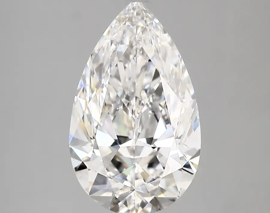 3.72ct D VS1 Pear (IGI)