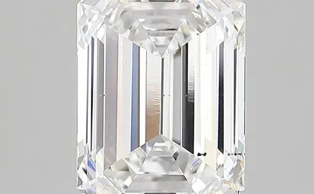 3.70ct F SI1 Emerald (IGI)