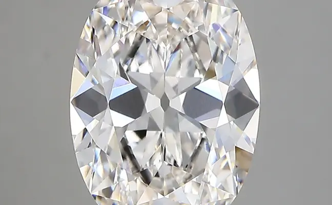 3.70ct G VVS2 Oval Old Miner (IGI)