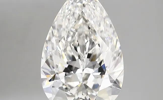 3.70ct F VVS2 Pear (IGI)