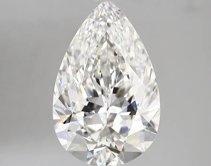 3.70ct F VVS2 Pear (IGI)