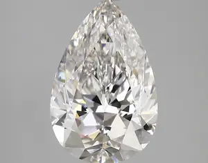 3.70ct F VS1 Pear (IGI)