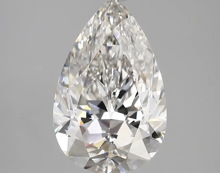 3.70ct F VS1 Pear (IGI)