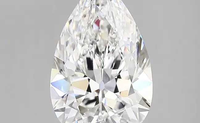 3.69ct E VVS2 Pear (IGI)