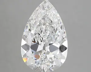 3.69ct E VVS2 Pear (IGI)