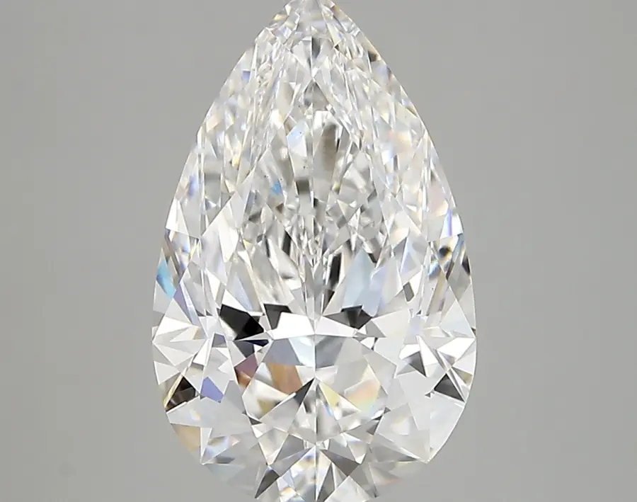 3.68ct D VVS2 Pear (IGI)