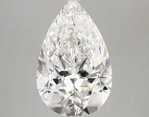 3.68ct D VS1 Pear (IGI)
