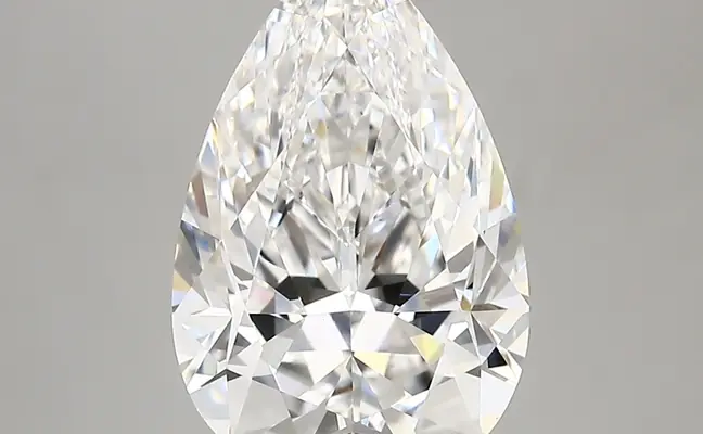 3.68ct D VS1 Pear (IGI)