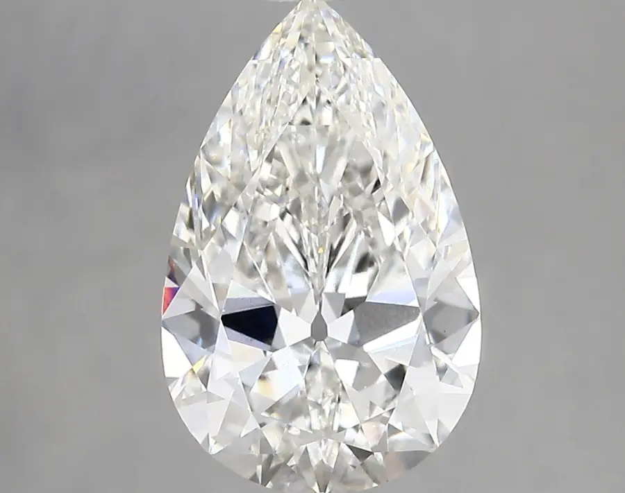 3.68ct F VVS2 Pear (IGI)